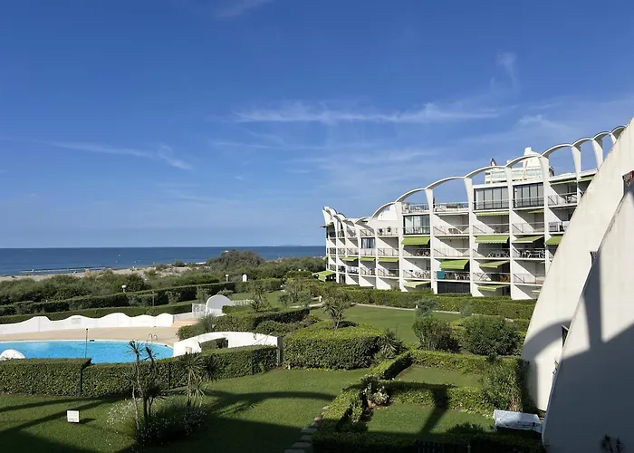 アパート Sol-y-days Belles Plages, Front De Avec Piscine ラ・グランド・モット